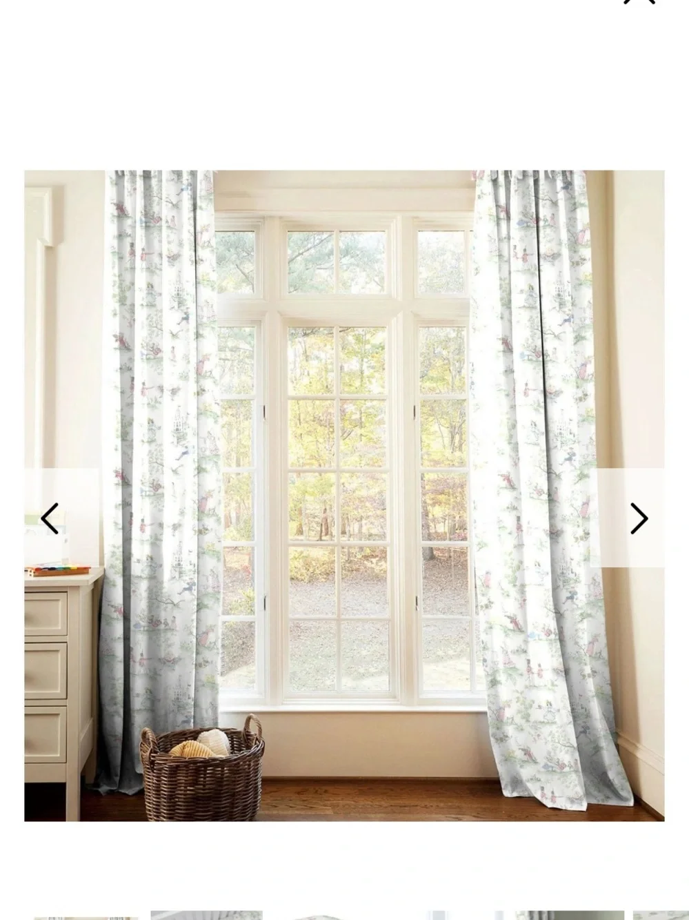 Over The Moon Window Treatments (2 panels) and 1 crib sheet